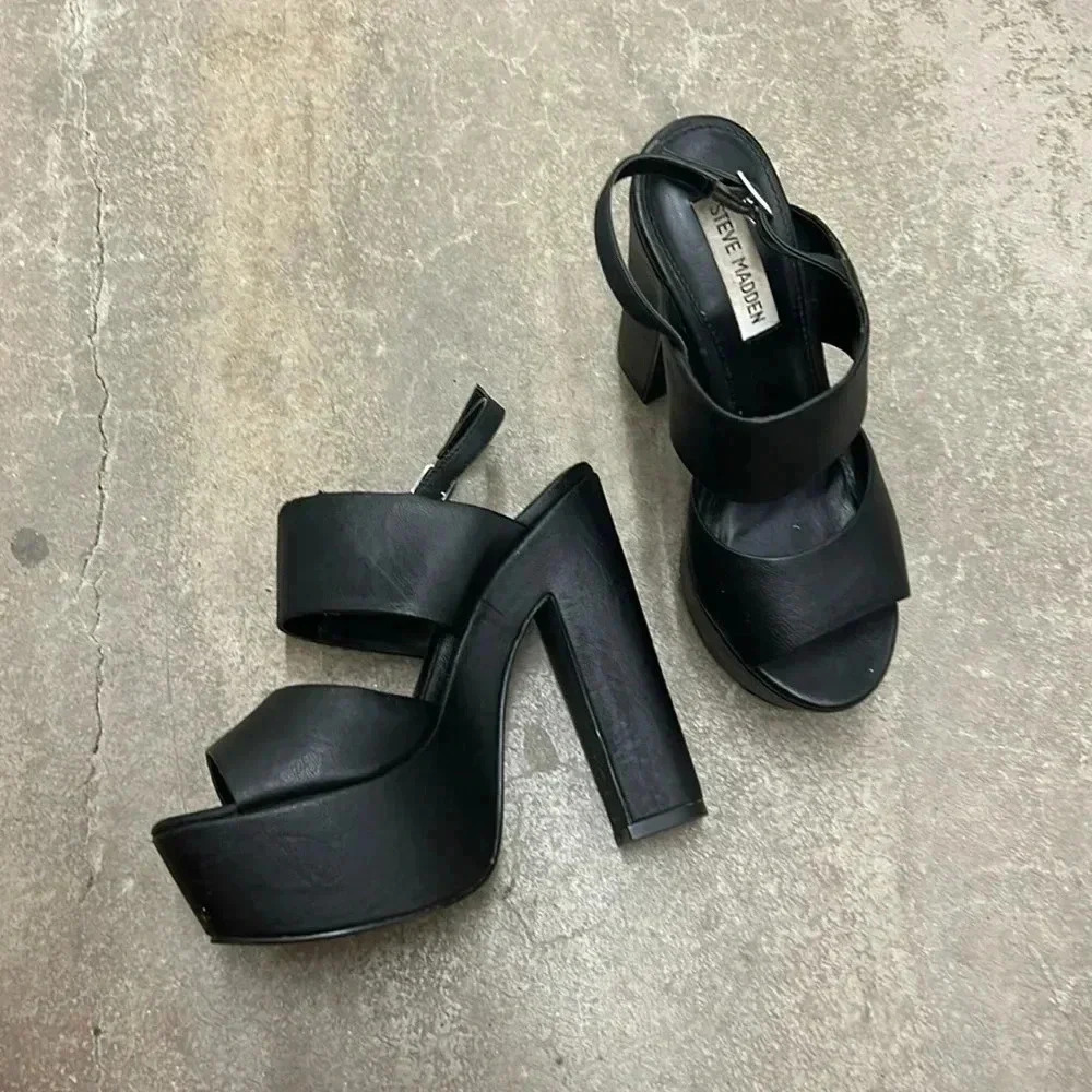 Steve  madden wellthy platform sandals